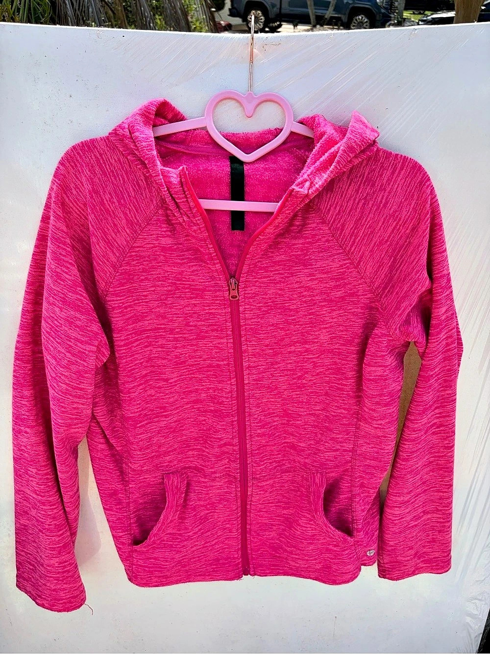 RBX Pink Hooded Zip Jacket